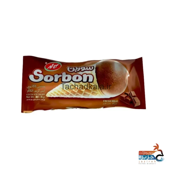 بستنی کاله قیفی شکلاتی تچاد کالاتعاونی مصرف کارکنان مجتمع صنعتی