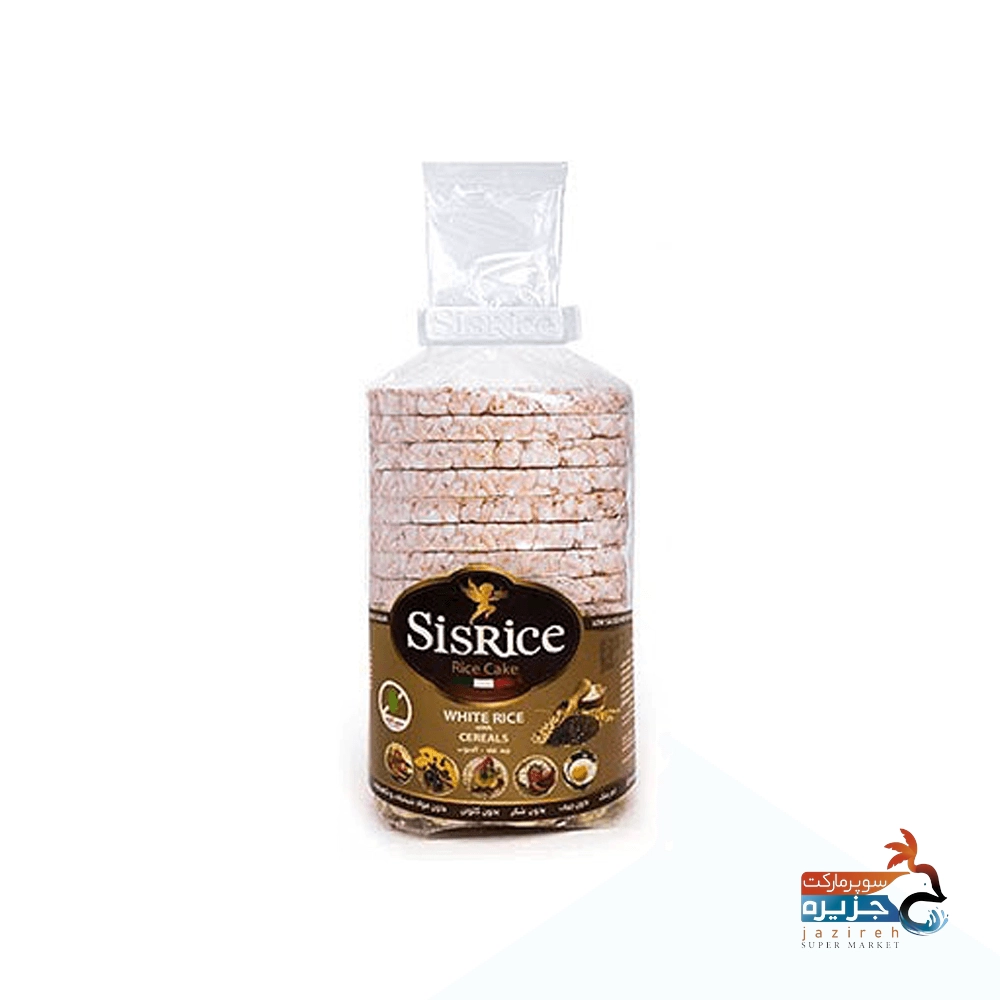 image_1760200976_7232 کیک برنجی چند غله 120گرم سیس رایس فروشگاه اینترنتی سروش