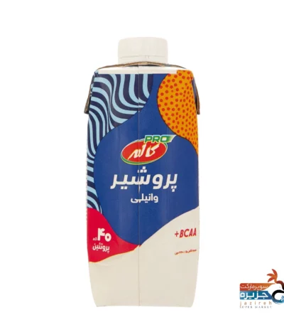 شیر پروتئینه وانیلی 330 سی سی کاله هایپر آریکان