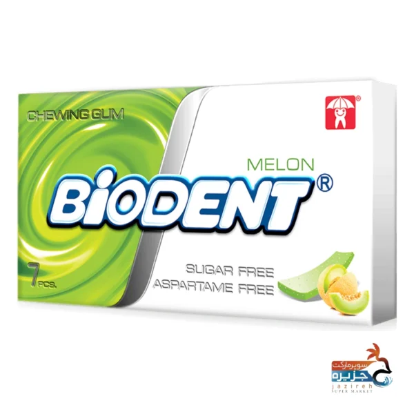 آدامس مینی استیک بدون شکر با طعم طالبی بایودنت 7 عددی پویاشاپ