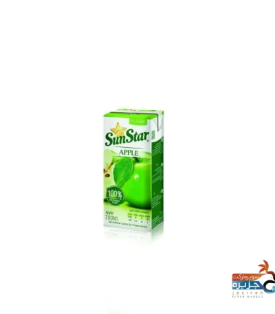 آبمیوه سیب سان استار 200 میلی لیتری