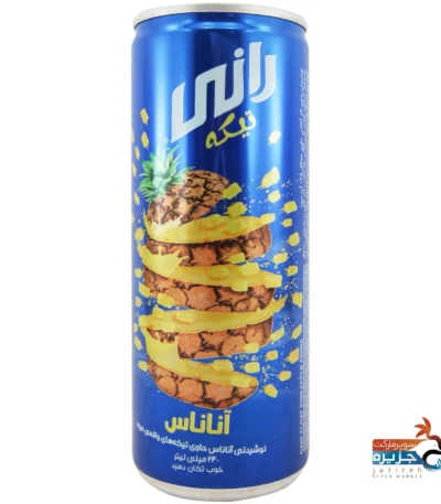 نوشیدنی آناناس رانی حاوی تکه های طبیعی میوه ۲۴۰ میلی لیتر دکان