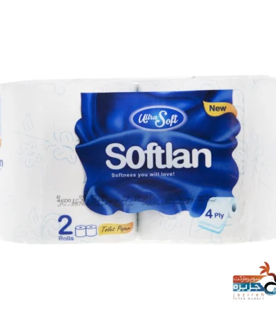 دستمال دلسی سافتلن 4 لایه دو رول