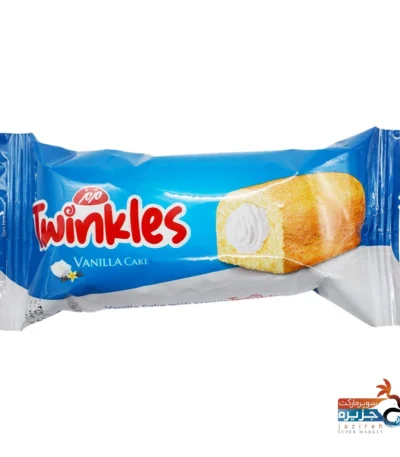 کیک وانیلی توئینکلز کیک میک با کرم خامه 40 گرمی پویاشاپ پویا شاپ