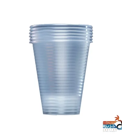 لیوان یکبار مصرف پلاستیکی درجه 1 کد 3024 یکجاپک