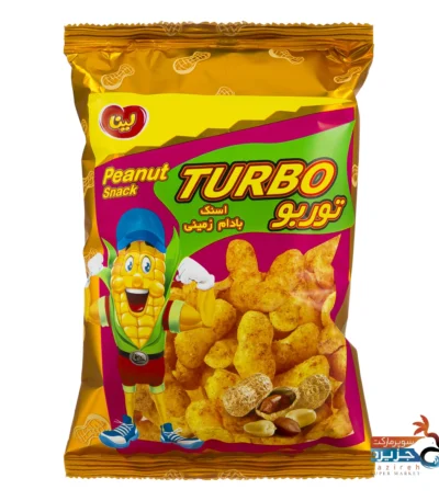 اسنک بادام زمینی لینا