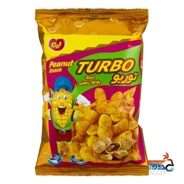 اسنک بادام زمینی لینا