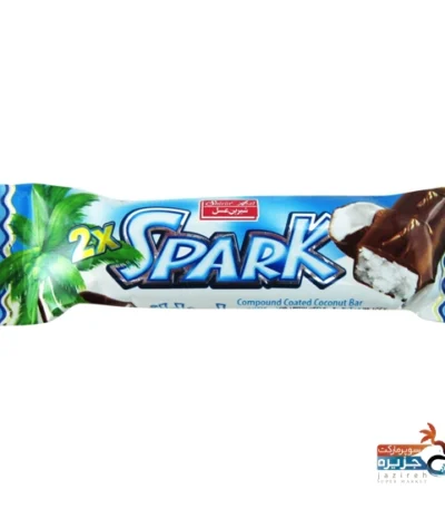 شیرین عسل شیرینی نارگیلی با روکش شکلات اسپارک 36گرم14034102