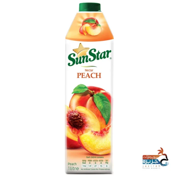 آبمیوه هلو سان استار یک لیتر جـم خـرید