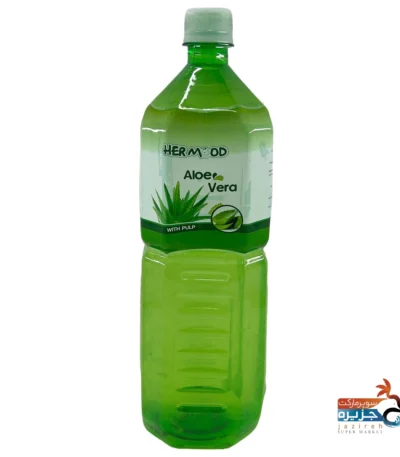 نوشیدنی بدون گاز حاوی تکه های آلوئه ورا هرمود 15 لیتری قیمت