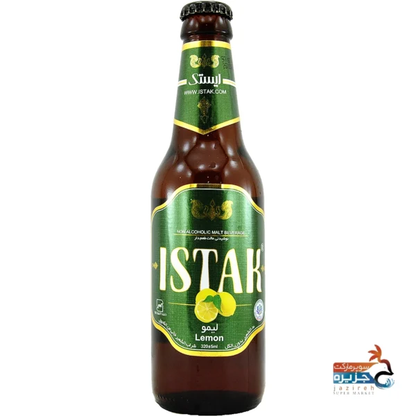 ماءالشعیر ایستک با طعم لیمو شیشه ای بسته 12 عددی پخش مواد غذایی