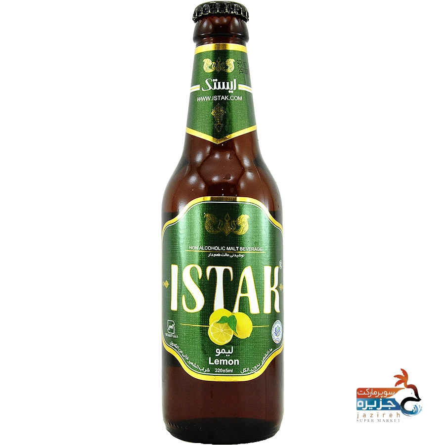 image_1760428524_6825 ماءالشعیر ایستک با طعم لیمو شیشه ای بسته 12 عددی پخش مواد غذایی