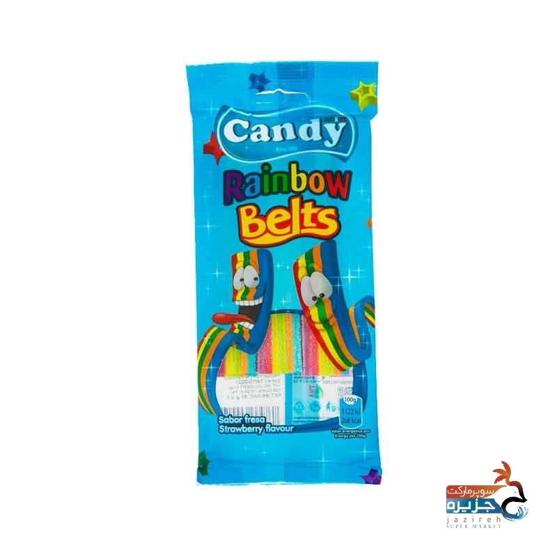 image_1760457319_8328 پاستیل نواری کندی میکس مدل رنگین کمان فروشگاه اینترنتی سروش