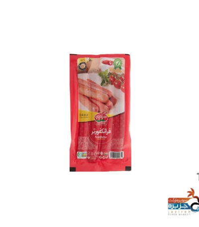 خرید سوسیس فرانکفورتر 70 گوشت قرمز سولیکو کاله مقدار 300 گرم