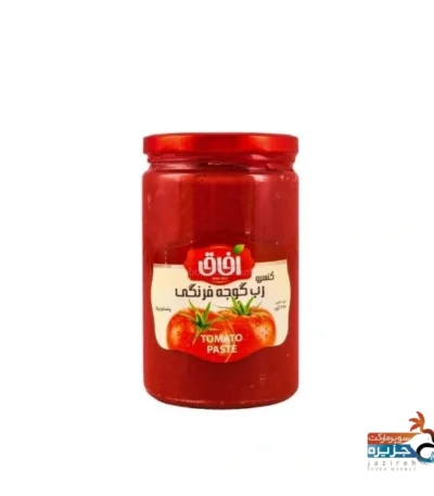 رب گوجه فرنگی شیشه ای 680 گرم آفاق