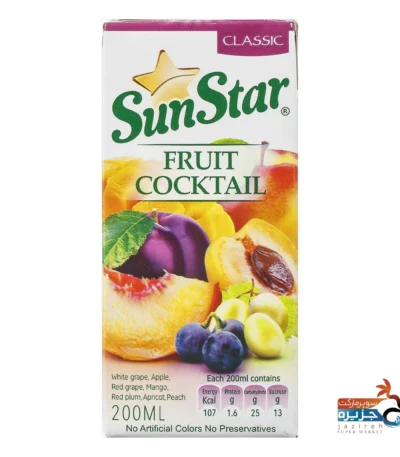 ابمیوه هفت میوه 200