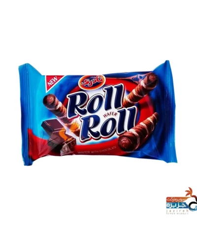 ویفر رول رول با مغز کاکائو