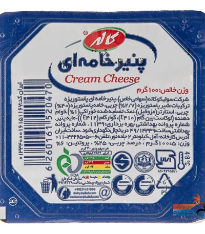 پنیر خامه ای 100گرمی