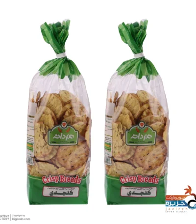 نان چیپس کنجدی