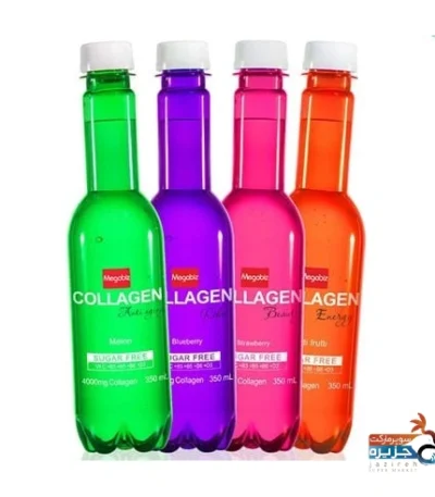 آب گازدار کلاژن