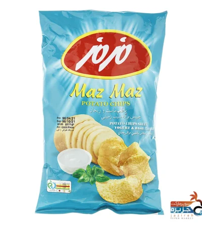 چیپس ماست و ریحان
