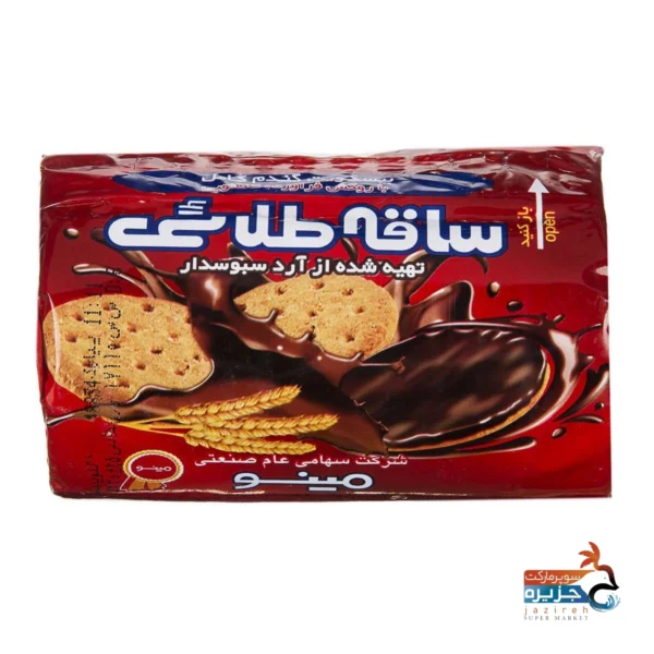 ساقه طلایی روکش شکلاتی