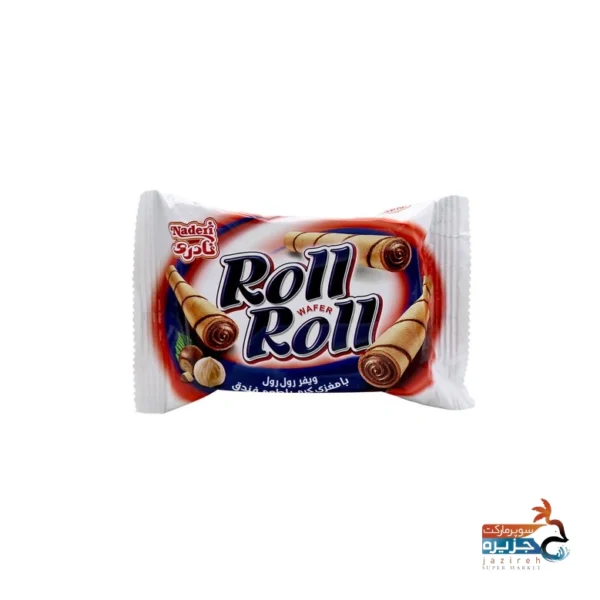ویفر رول رول طعم فندق