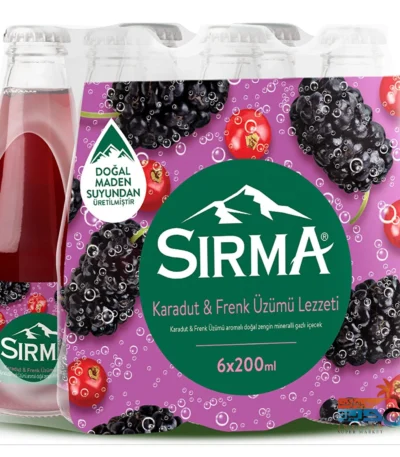 اب گازدار طعم شاتوت