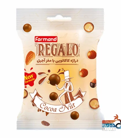 دراژه کاکائویی رگالو