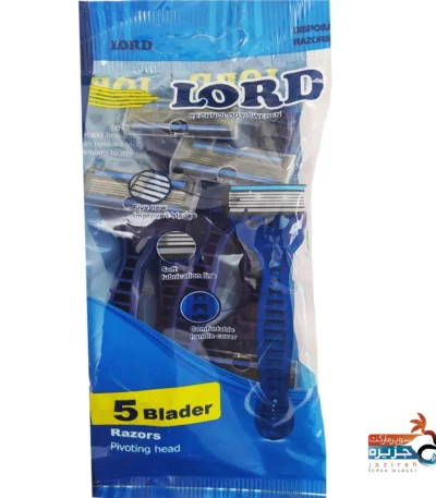 ژیلت 5 لبه پفکی مردانه