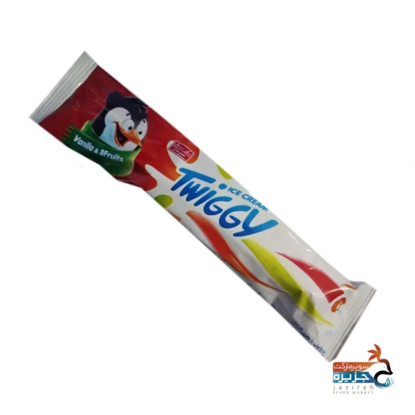 بستنی با روکش میوه ای تویگی