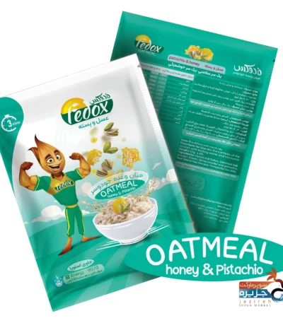 پک میان وعده جو دو سر عسل و پسته