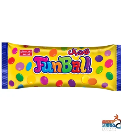 دراژه شکلاتی با روکش رنگی