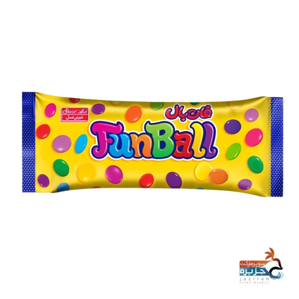 دراژه شکلاتی با روکش رنگی