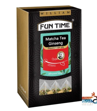 چای ماچا با جنسینگ