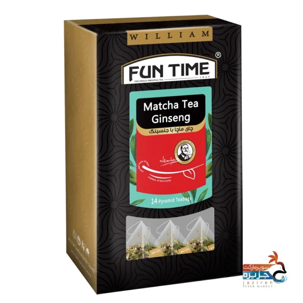 چای ماچا با جنسینگ