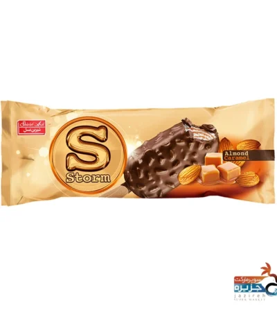 بستنی استورم کاراملی