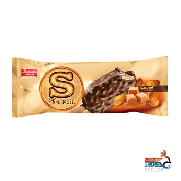 بستنی استورم کاراملی