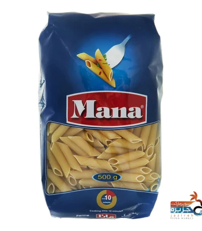 پاستا بنه بزرگ 500 گرمی مانا