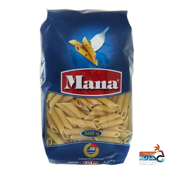 پاستا بنه بزرگ 500 گرمی مانا