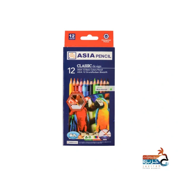 مداد رنگی آسیا