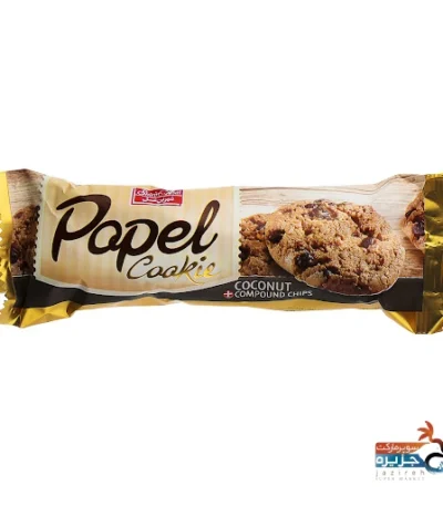 بیسکویت نارگیلی با چیپس شکلاتی