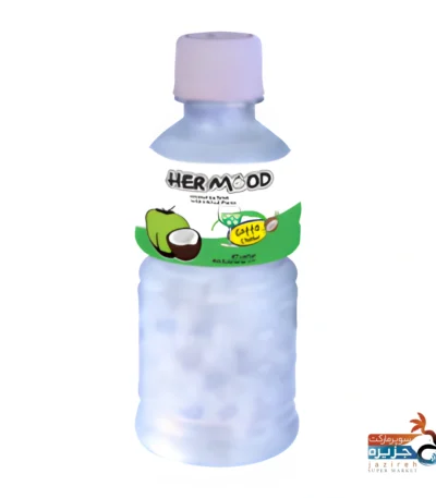 هرمود ابمیوه تکه نارگیل طعم نارگیل