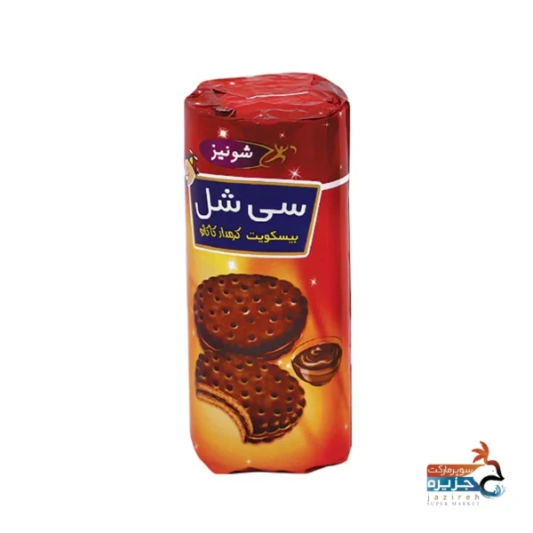 بیسکویت سی شل کاکائویی