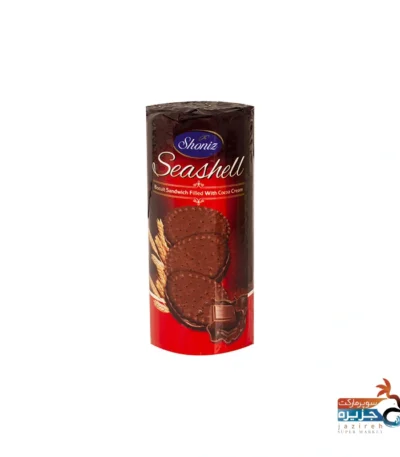 بیسکویت سی شل کاکائویی