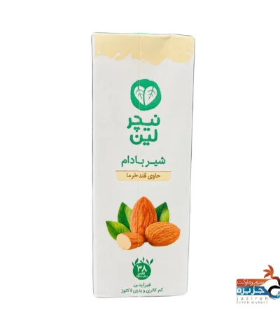 شیر باادام حاوی قند خرما