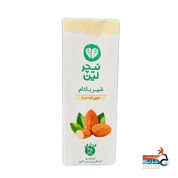 شیر باادام حاوی قند خرما