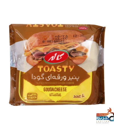 پنیر ورقهای گودا پروسس 180 گرمی کاله