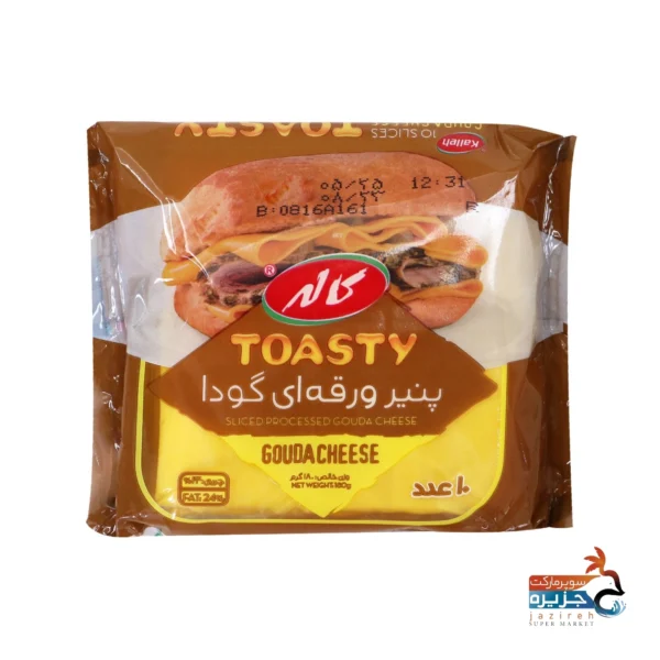 پنیر ورقهای گودا پروسس 180 گرمی کاله